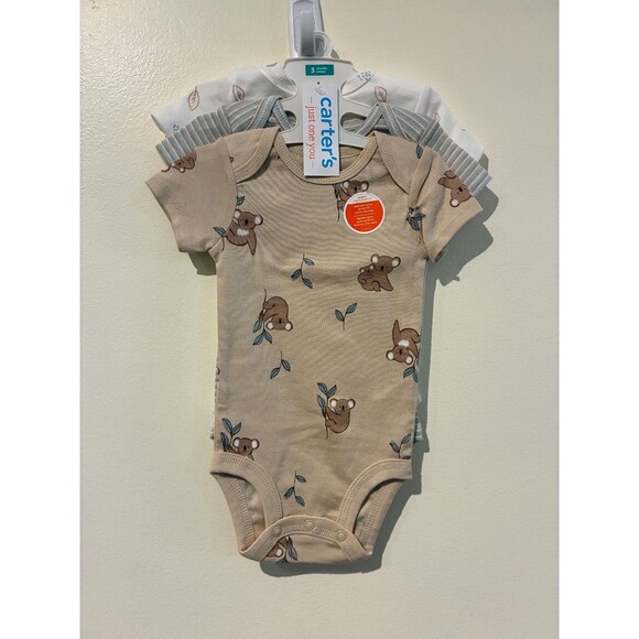 Carter's Other - NWT Carter's Just One You 3-Pack Short-Sleeve Koala Bodysuits - 3M